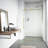 Elan E-Class 44-48" W x 76" H Sliding Frameless Shower Door with 3/8" Clear Glass-50553385