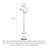 Light Luxury Style Iron and Ceramic-like Plastic Floor Lamp-1889375538