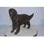 Statue en bronze de chien Golden Retriever de Leamington - Taille: L 26 po x l 7 po x H 16 po.