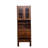 Fold-Out Convertible Writing Table,  Desk Cabinet With Shelf And Drawer Multi-Function Home Office Workstation