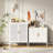 Metal Storage Cabinet, White Color, 2 Adjustable Shelves, High - Grade Lock, Design, For Gym Warehouse Basement, 15.81 In Width Steel File Cabinet With Doors, Adjustable, Appearance, Cold Rolled