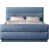 Tissu chenille bleu pâle est en rupture de stock