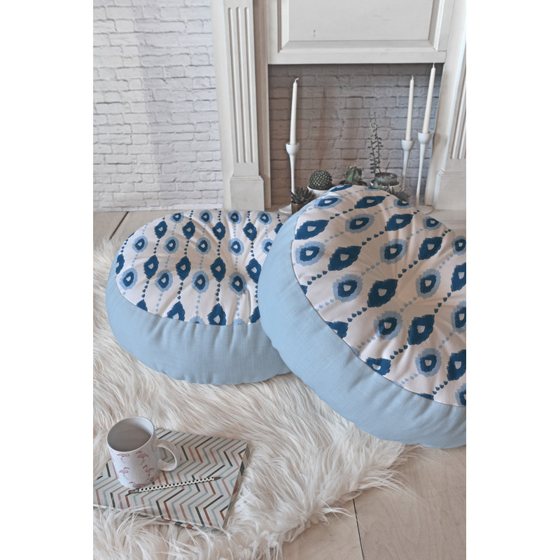 Floor Pillow, 23" H x 23" W x 7" D