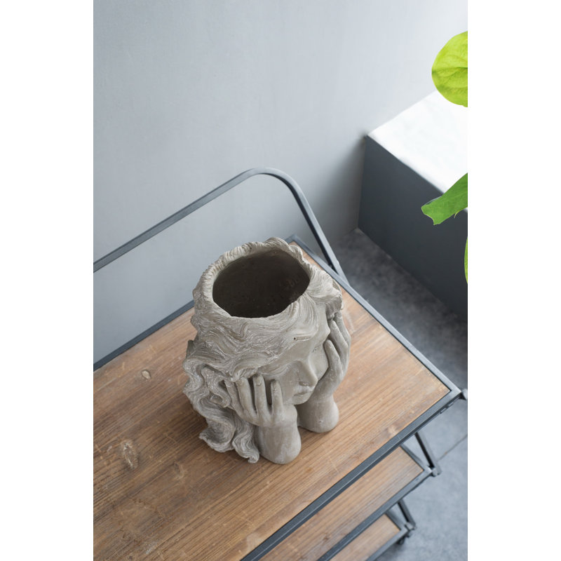 Decater Statue Planter