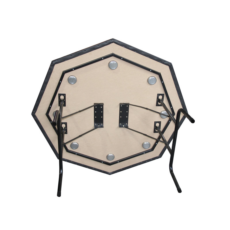 Table de poker octogonale l 48"