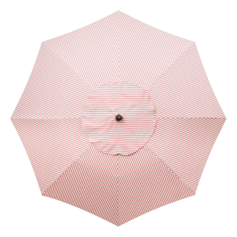 CLUB UMBRELLA - LAURENS PINK STRIPE, Pink
