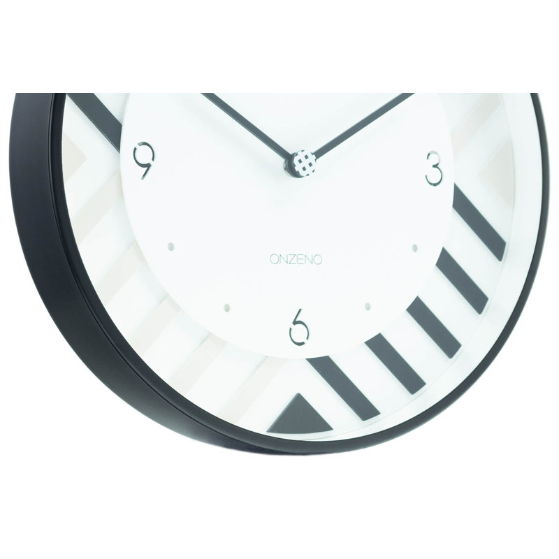 The Patterned 30Cm Silent Wall Clock