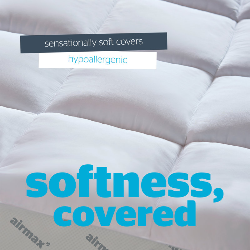 Silentnight Airmax 1000 Breathable Mattress Topper, Super King (6')