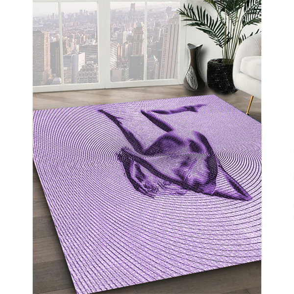 Rug Tycoon Purple Rug | Wayfair