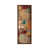 Toile avec cadre en bois brun classique