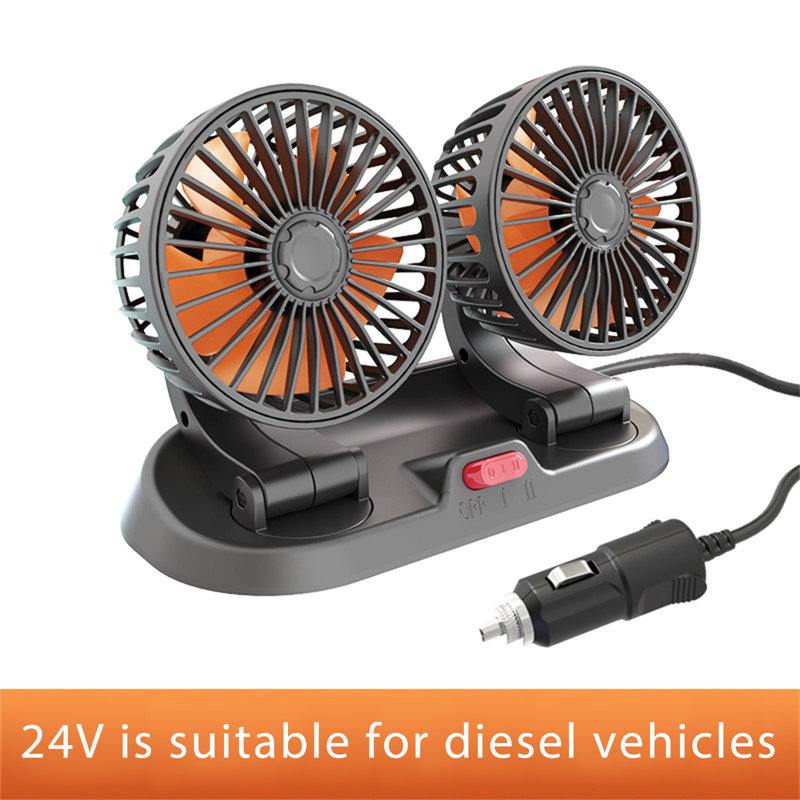 Ventilateur de voiture sans balais à 360 ° pour voiture, B