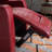 35.04'' Luxury Faux Leather Home Theater Individual Seat Recliner with Cup Holders & Arm Storage & USB-214325335