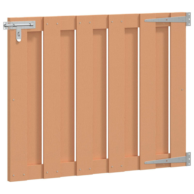 100 cm W Aluminium Gate Fencing, Brown