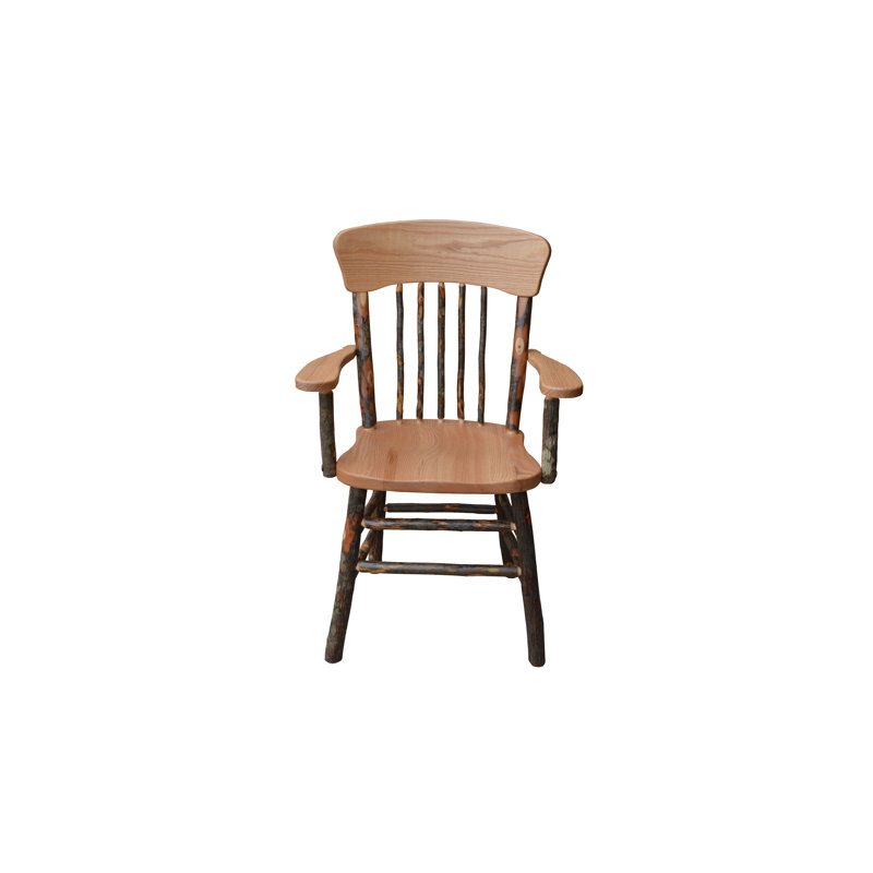 Wyton 17'' H Solid Wood Armchair, Natural