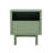 Ella 20" W Modern Nightstand with 1 Full Extension Drawer in Sage Green-2124211275