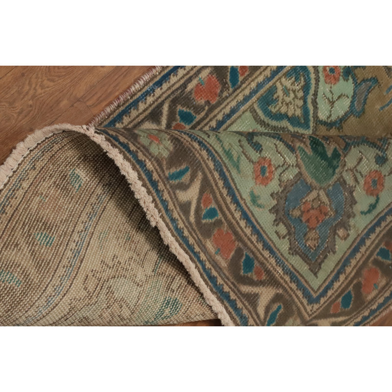 Tapis traditionnel rétro géométrique 3 x 5