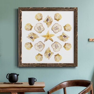 " Seaside Kaleidoscope IV " Painting Print