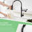 Oil-Rubbed Bronze Kitchen Faucet With Pull Down , Single Handle, 360 Degree Spin, Ceramic Filler, Contemporary Appliance Spray, Finish, Rotation, Modern Gadget-1888189635