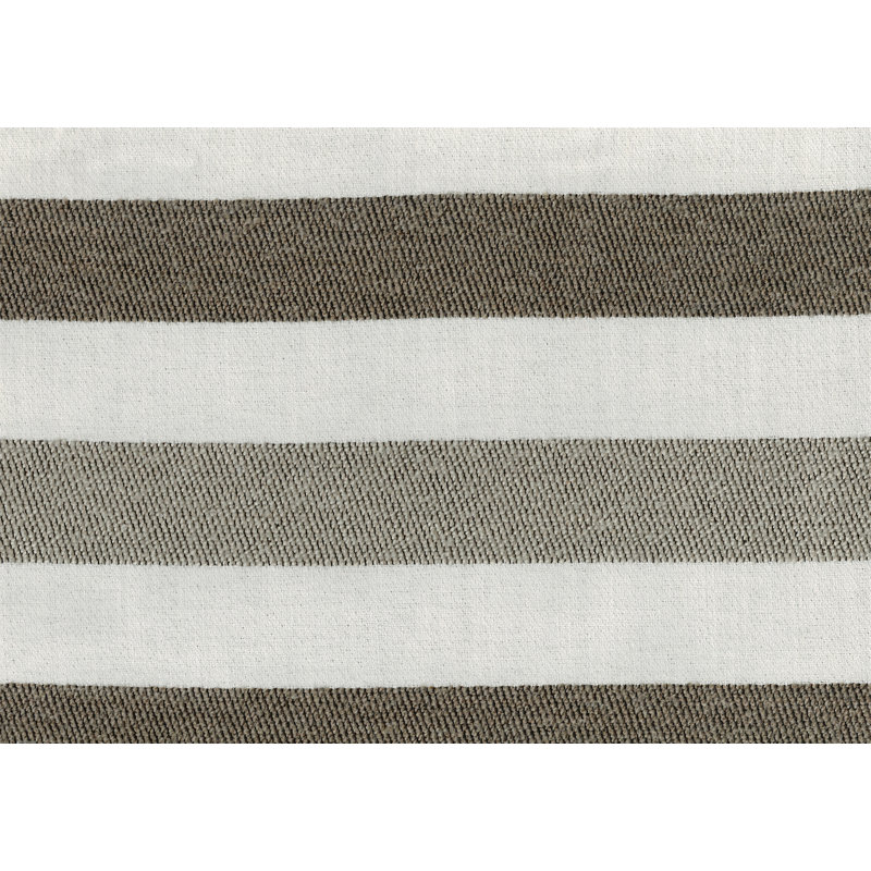 Repose-pieds rembourré en tissu jacquard multicolore Modern Modern