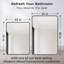 Miroir de salle de bain Modern-473759609