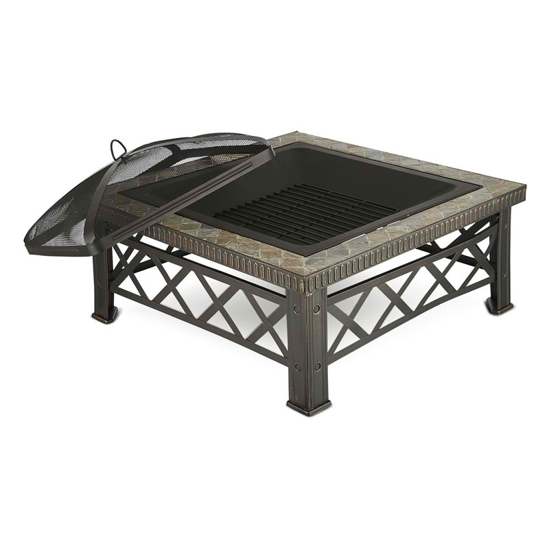 Square Steel Smokeless Fire Pit