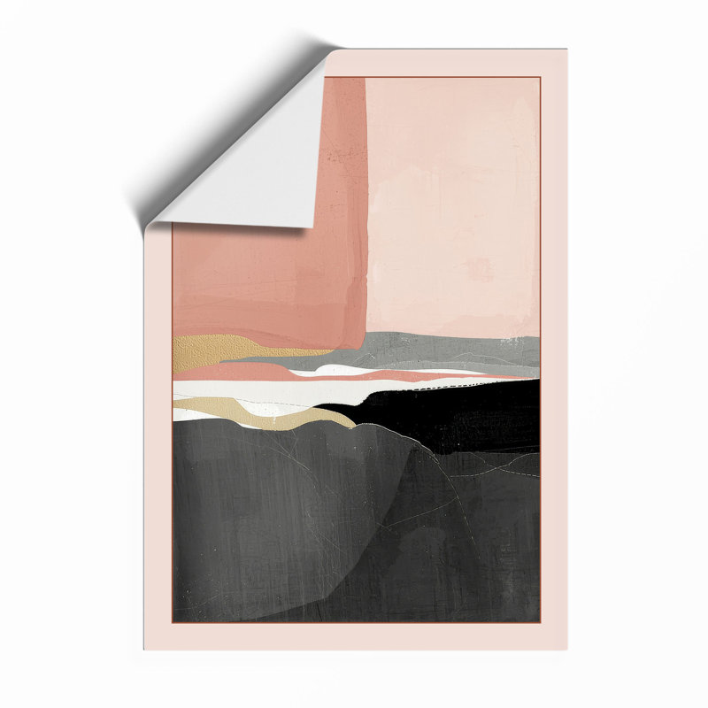 Warmth to Darkness Minimalist - Framed Print, A1 - 84.1 x 59.4 cm, Unframed