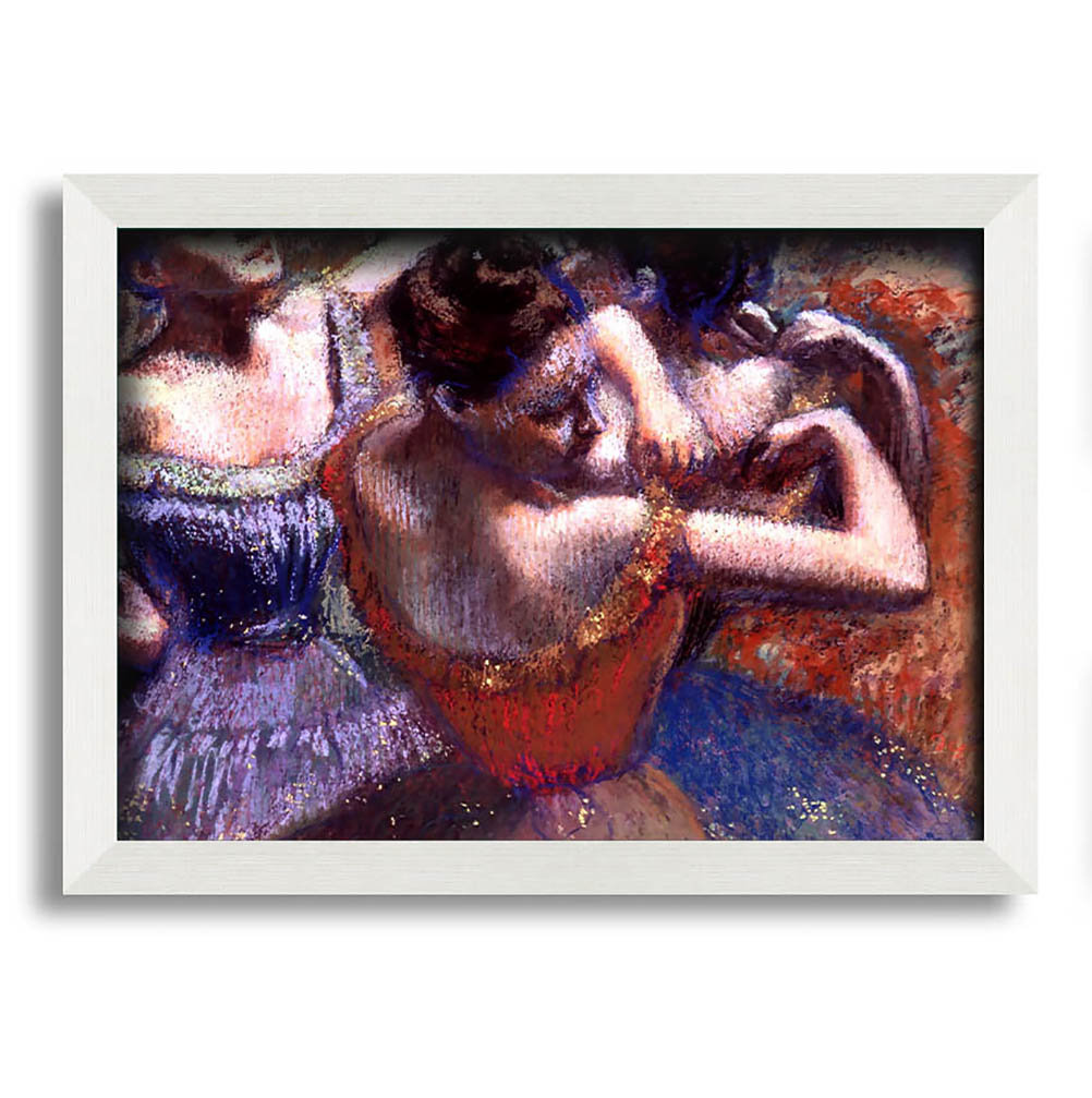 Gerahmtes Leinwandbild Degas Dancers Framed Print