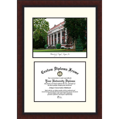 Cadre photo de diplôme de l’université de l’oregon legacy NCAA