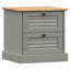 Hull Bedside Cabinet VIGO 42x35x42 cm Solid Wood Pine-690269406