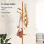 Portemanteaux en bois massif pour porte de chambre à coucher, salon, vestibule