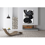 Current I On Giclee Canvas Hand Embellished Art