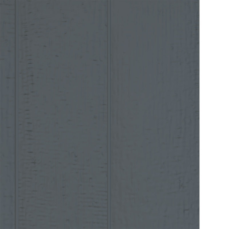 Builders Edge, paire de volets standard à quatre planches jointes avec arche, planche-n-lattes, 49 po, Tempête de nuages