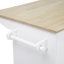 Kitchen Island With Drop Leaf(No Include Stool)-379701687