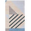 Tapis beige à motif géométrique Aslin-1036118820