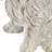 Sitting Cocker Spaniel Figurine with Natural Beige Finish