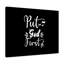 Put God First - Wrapped Canvas Print