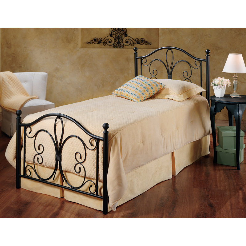 Daigle Metal Open-Frame Bed, Twin