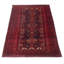 Tapis unique en laine noué à la main 3 pi 4 po x 5 pi 5 po nouvel âge Edford - rouge / noir / beige