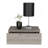 Nightstand Isola, Bedroom, Light Gray-894793991