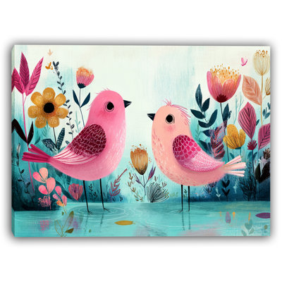 Ailes fantaisistes - Oiseaux ludiques en fleurs