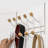 Heavy Duty White Over The Door Hanger Hanging Rack 5 Hooks Organizer