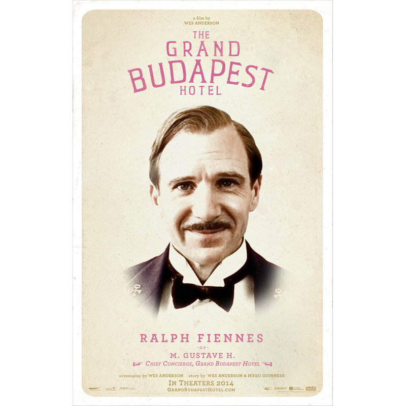 Le Grand Hotel de Budapest, H 18 po x l 12 po