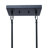 Breely 7-Light 53.1"W Oversized Linear Kitchen Island Pendant