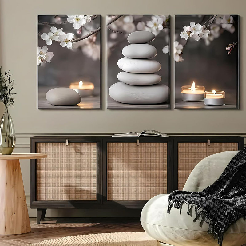 3 Piece Wrapped Canvas Set