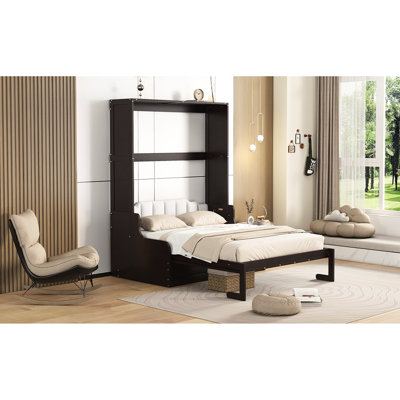 Bed Queen - Space Saving Furniture For Small Apartment Comfortable With Cushion & Easy To Use