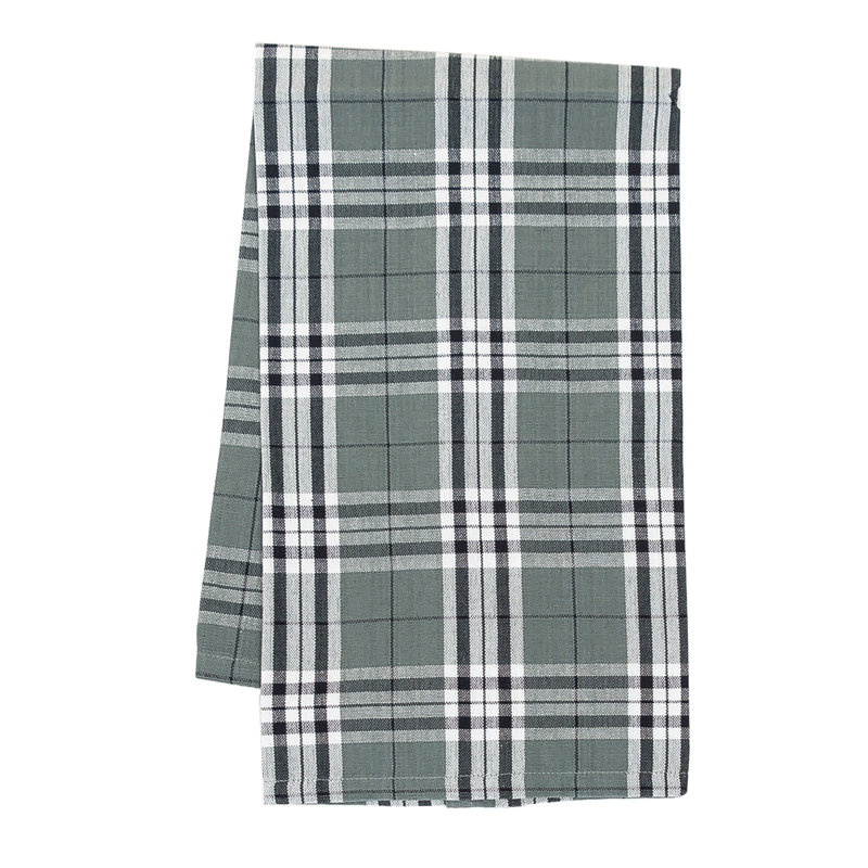 Serviette de cuisine en coton Max Plaid