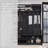 Modern Hall Tree With Metal Hooks & Shoe Storage Multifunctional Entryway Organizer-565850212