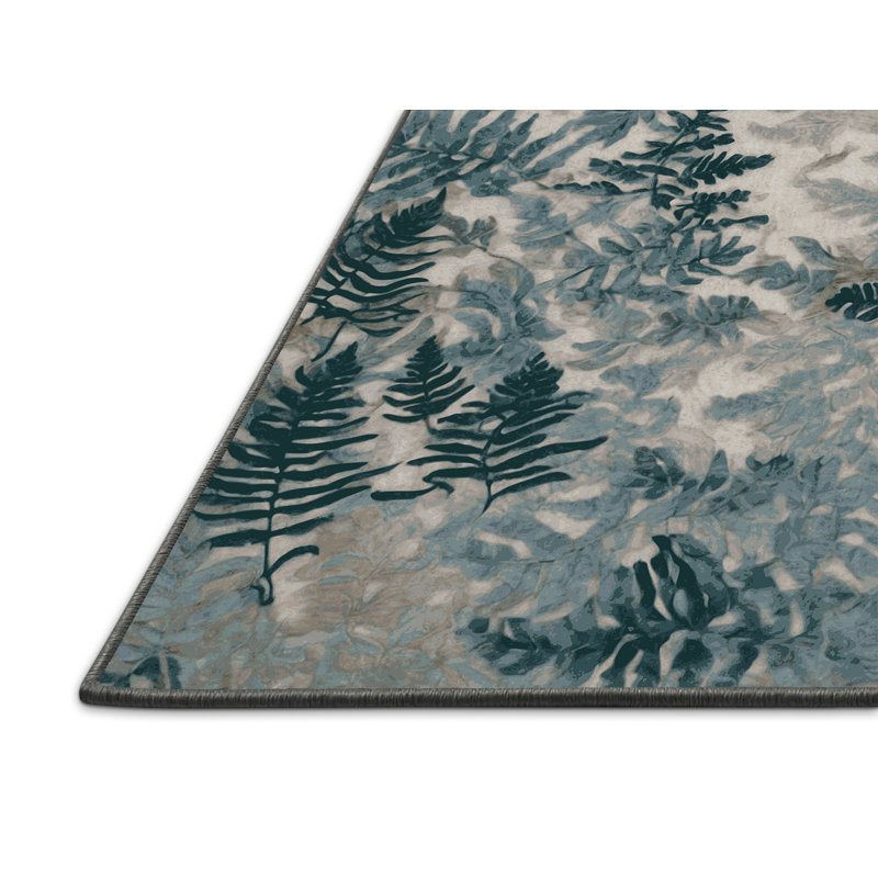 Tapis gris soyeux et moelleux, Rectangle 8 pi x 10 pi