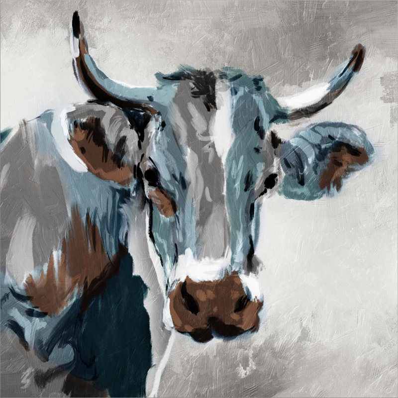 Décoration murale vache