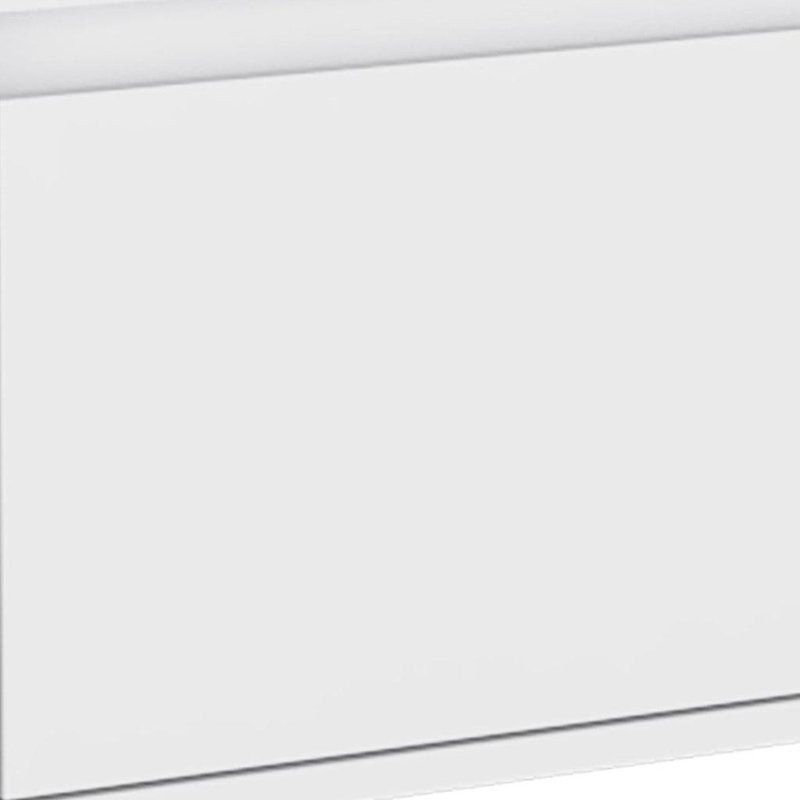  Table de chevet 1 tiroir Briarview, Blanc